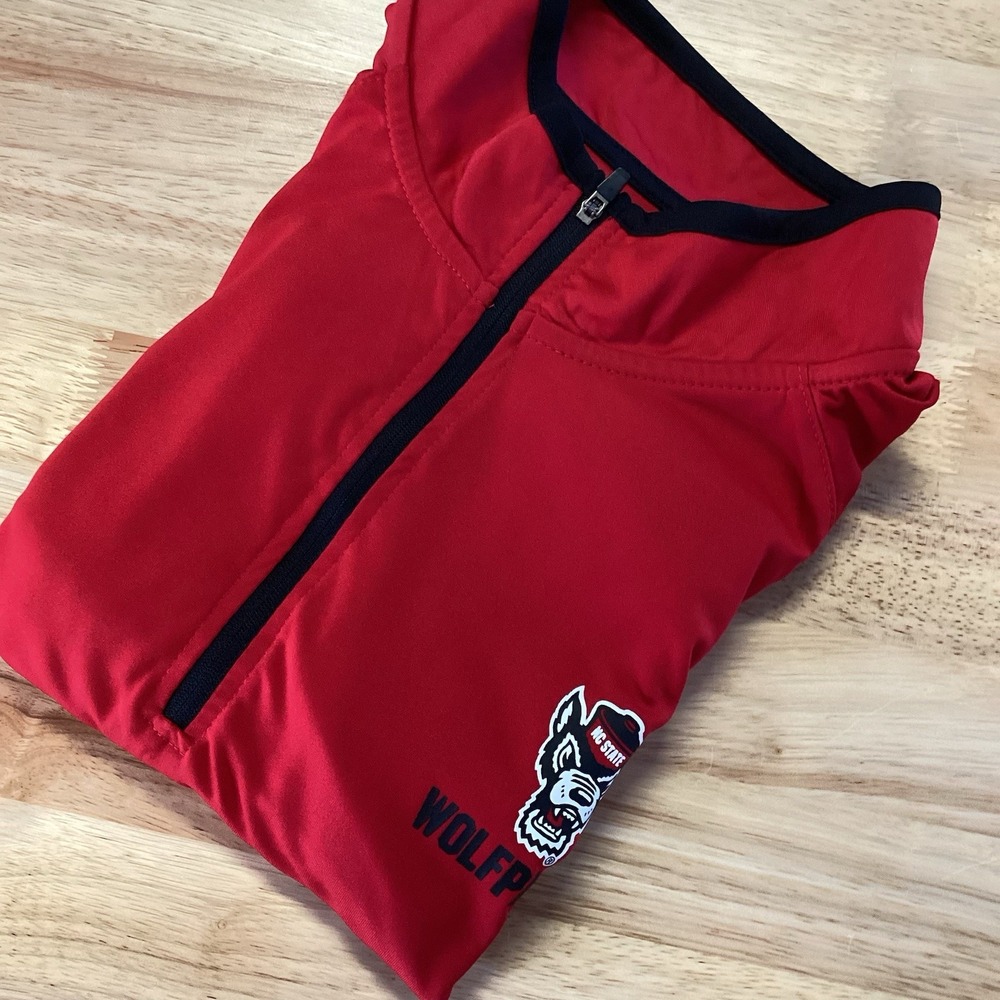 Men's Colosseum North Carolina State Wolfpack 1/4 Zip Pullover XL‎ Red